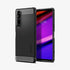 ACS02841 - Sony Xperia 1 III Case Rugged Armor in matte black showing the back